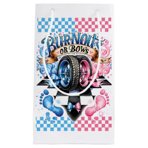 Geslacht onthulling baby shower burn-outs bogen ca klein cadeauzakje