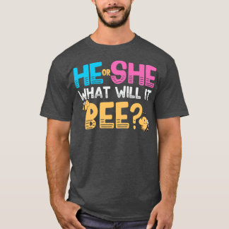 Geslacht Onthulling Bee T-shirt