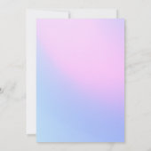 geslacht onthulling feest, jongen of meisje, olifa kaart (Achterkant)