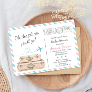 Geslacht Onthulling Neutrale Reis Baby Shower Spri Kaart