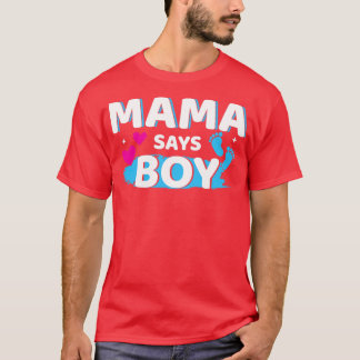 Geslacht onthulling papa zegt jongen bijpassende f t-shirt