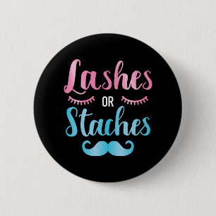 Geslacht onthult baby partijbenodigdheden ronde button 5,7 cm