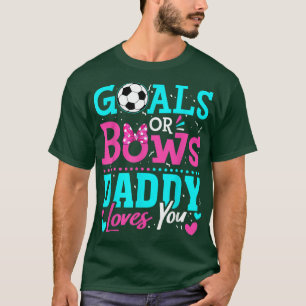 Geslacht onthult doelstellingen of bogen dat papa t-shirt