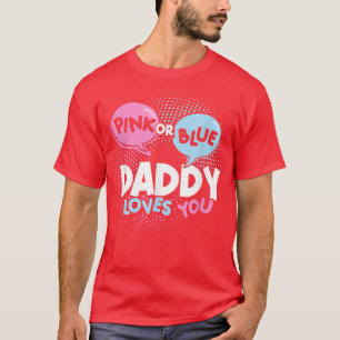 Geslacht onthult doelstellingen of bogen dat papa  t-shirt