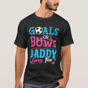 Geslacht onthult doelstellingen of bogen dat papa t-shirt