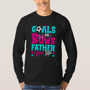 Geslacht onthult doelstellingen of bogen vader hou t-shirt
