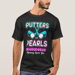 Geslacht onthult putter of pasteit mama houdt van t-shirt