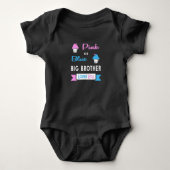 Geslacht onthult roze of blauw Big Brother houdt v Romper (Voorkant)