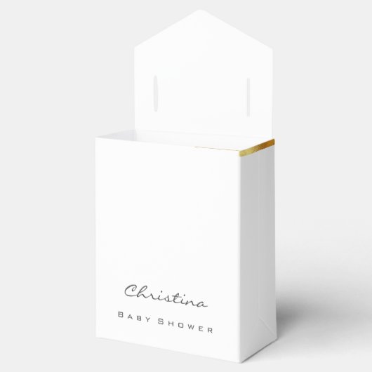 Geslacht Ontspan Feet Drives Glitter Roze Blauw Bedankdoosjes (Geopend)