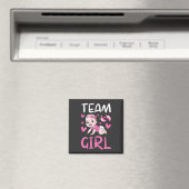 Geslacht Ontspan Team Girl Party set Square Magneet (Insitu (Vaatwasser))