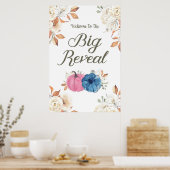 Geslacht Onwelkomstteken voor onbeschaamde roze en Poster (Keuken)