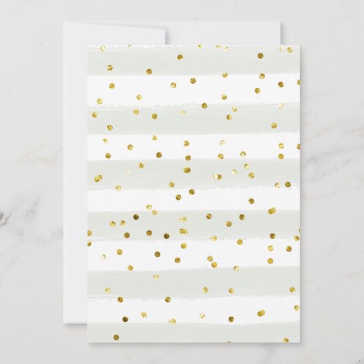 Geslacht Openbaar Baby shower Uitnodiging (Achterkant)