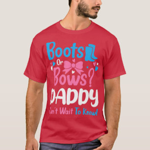 Geslacht Openbaar maken Boots of Bows Dad Baby Ann T-shirt