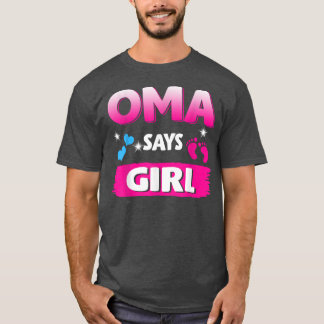 Geslacht openbaar maken Oma zegt dat meisjes in ov T-shirt