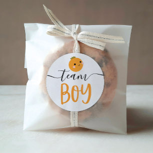 Geslacht Openbaar Sticker Little Cutie Oranje