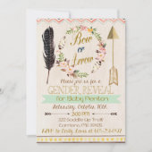 Geslacht Openbaar uitnodigen, bogen of pijlen, kru Kaart (Voorkant)