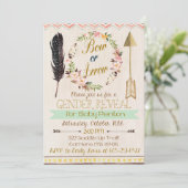 Geslacht Openbaar uitnodigen, bogen of pijlen, kru Kaart (Staand voorkant)