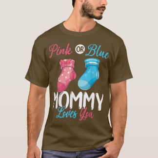 Geslacht over toekomstige moeder Baby Genderpartij T-shirt
