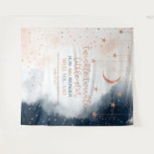 Geslacht Reveal Achtergrond, Twinkle Little Star B Wandkleed (Voorkant (horizontaal))