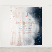 Geslacht Reveal Achtergrond, Twinkle Little Star B Wandkleed (Voorkant)