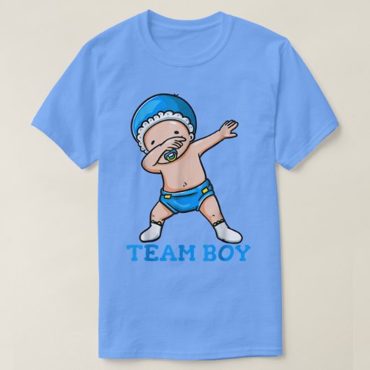 Geslacht Reveal Team T-shirt (Design voorkant)