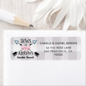 Geslacht Rijen en pijlen Terugkeeradres Etiket (Insitu)