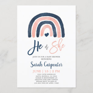 Geslacht Rijnenblauw en roze douche Kaart