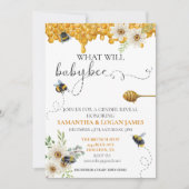 Geslacht Ringbijen Waterverf Daisy Kaart (Voorkant)