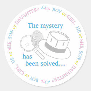 Geslacht Ronde Sticker