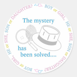 Geslacht Ronde Sticker