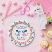 Geslacht Roze Blauwe Groot van een Verrassingsbedr Papieren Bordje (Feest)