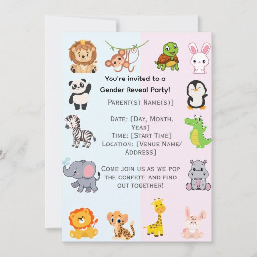 Geslacht Save The Date (Voorkant)