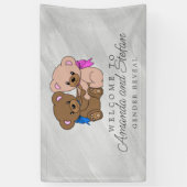 Geslacht Schoonjongen/meisje Spandoek (Verticaal)