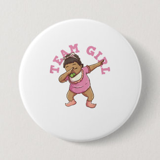Geslacht Team Teherl Tehirt Ronde Button 7,6 Cm