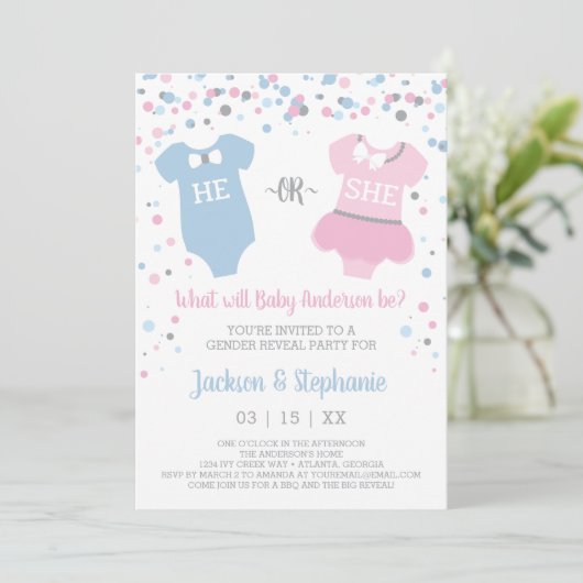 Geslacht Uitnodiging van partij openbaar maken (Staand voorkant)