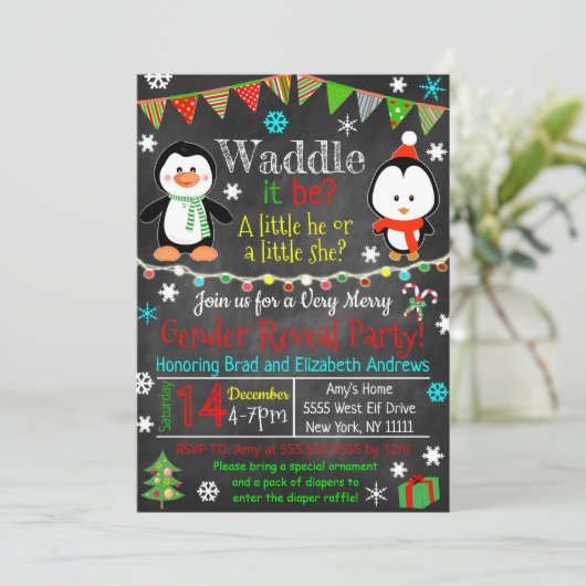 Geslacht Uitnodiging van partij openbaar maken (Staand voorkant)