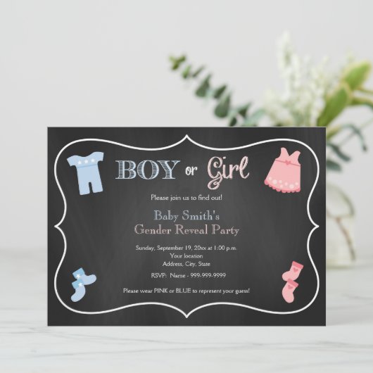 Geslacht Uitnodiging van partij openbaar maken (Staand voorkant)