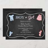 Geslacht Uitnodiging van partij openbaar maken (Voorkant / Achterkant)