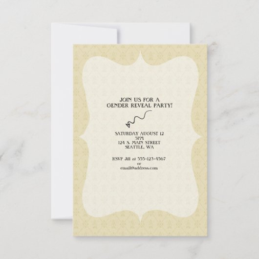 Geslacht Uitnodiging van partij openbaar maken (Achterkant)