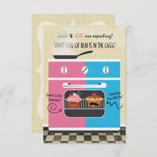 Geslacht Uitnodiging van partij openbaar maken (Voorkant / Achterkant)