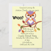 Geslacht Uitnodiging van partij openbaar maken (Voorkant)