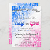 Geslacht Uitnodiging van partij openbaar maken (Voorkant / Achterkant)