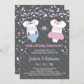 Geslacht Uitnodiging van partij openbaar maken (Voorkant / Achterkant)