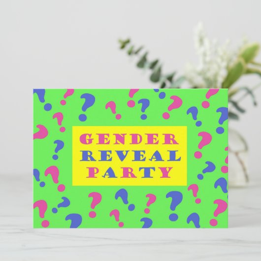 Geslacht Uitnodiging van partij openbaar maken (Staand voorkant)