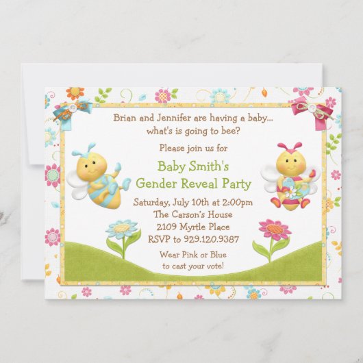 Geslacht Uitnodiging van partij openbaar maken (Voorkant)