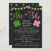 Geslacht Uitnodiging van partij openbaar maken (Voorkant / Achterkant)