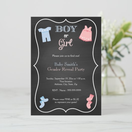 Geslacht Uitnodiging van partij openbaar maken (Staand voorkant)