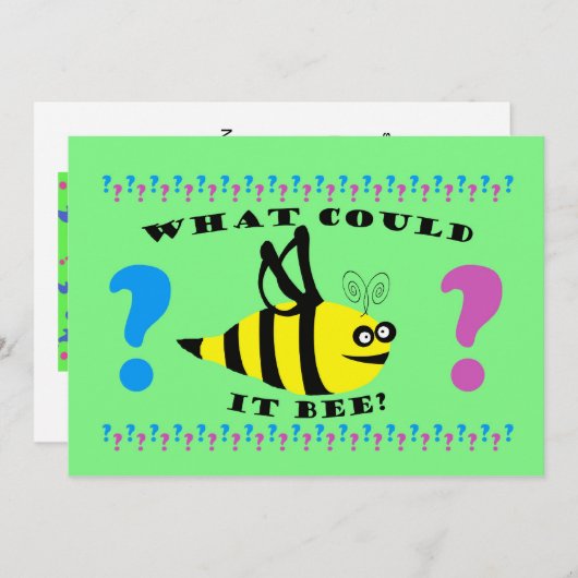 Geslacht Uitnodiging van partij openbaar maken (Voorkant / Achterkant)