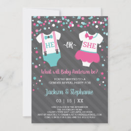 Geslacht Uitnodiging van partij openbaar maken