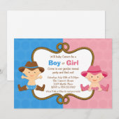 Geslacht Uitnodiging van partij openbaar maken (Voorkant / Achterkant)